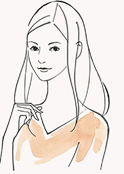 5. ตกแต่งคิ้วในขั้นตอนสุดท้าย